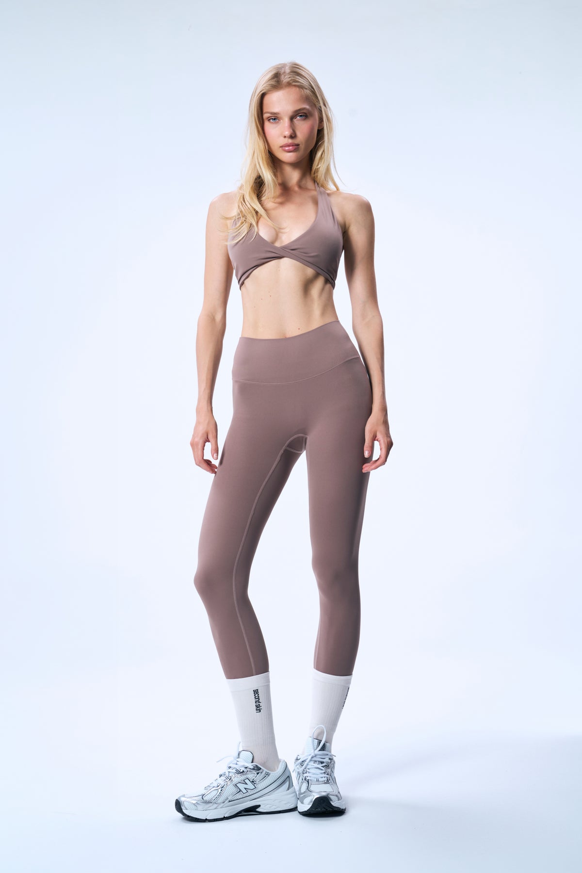 Second Skin Studio Crop Top Mushroom