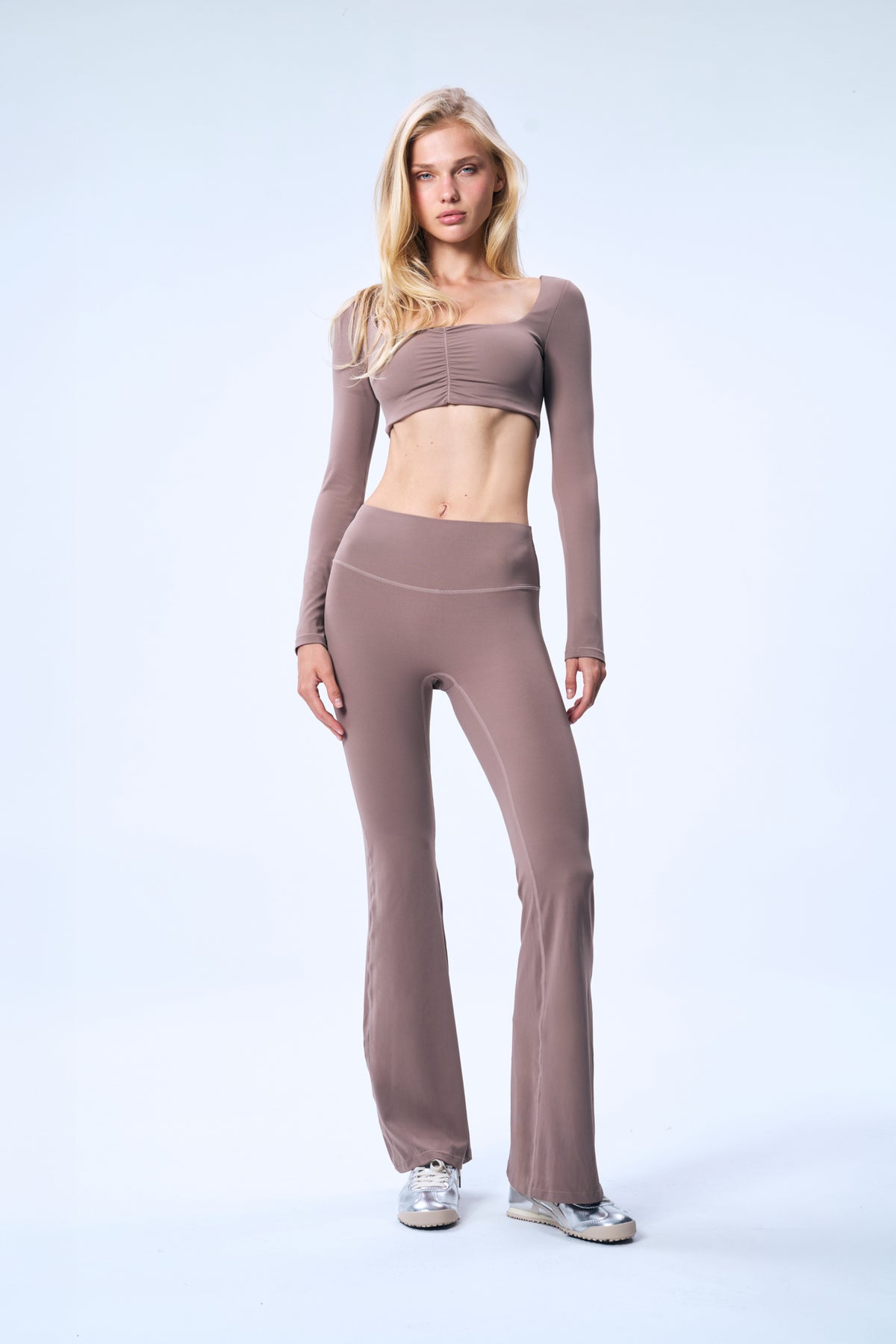 Second Skin Studio Long Sleeve Top Mushroom