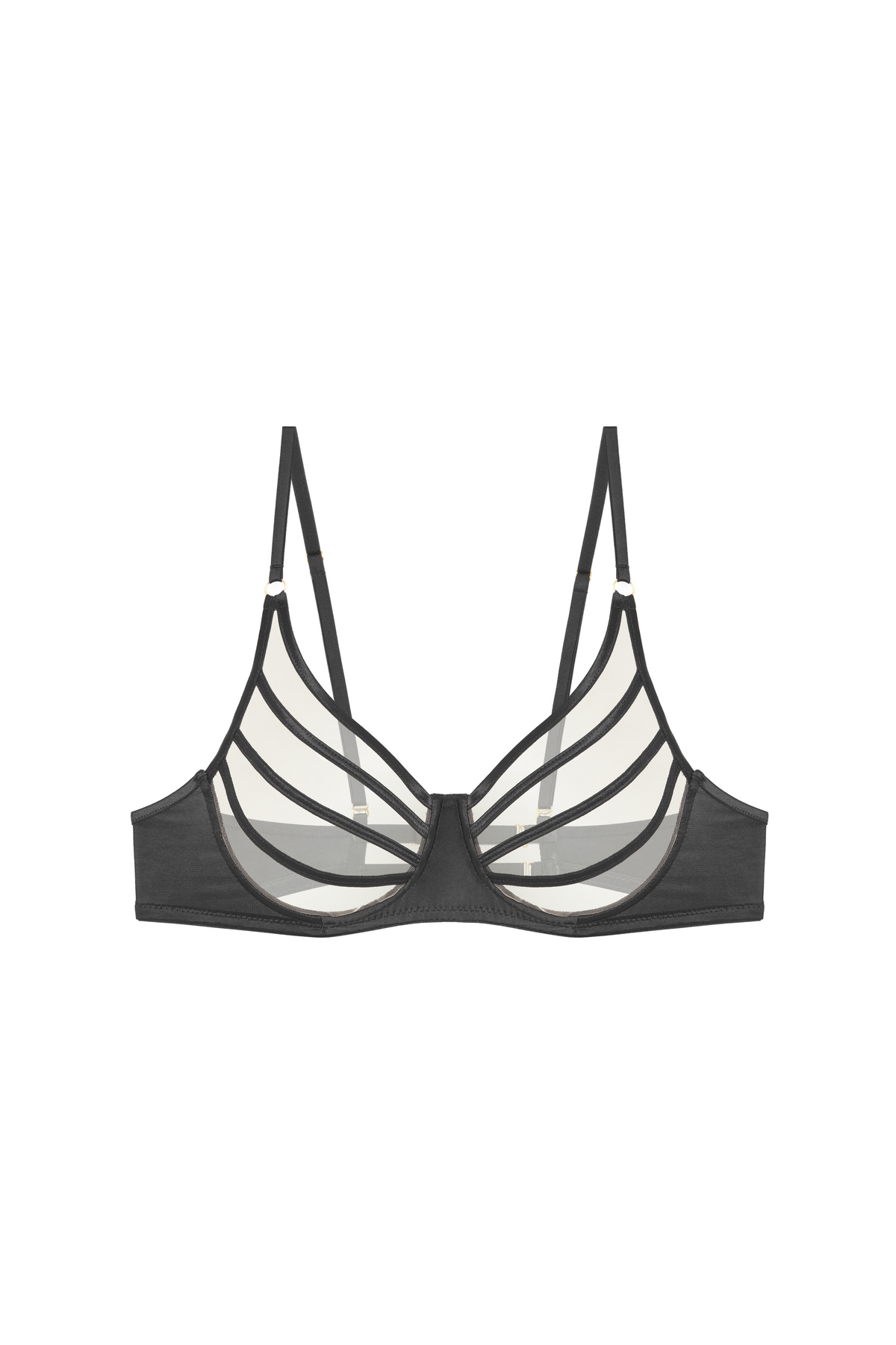 Forget Me Not Full Cup Bra Black