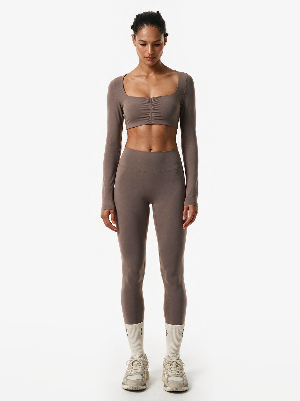 Second Skin Studio High-Waisted Legging Mushroom