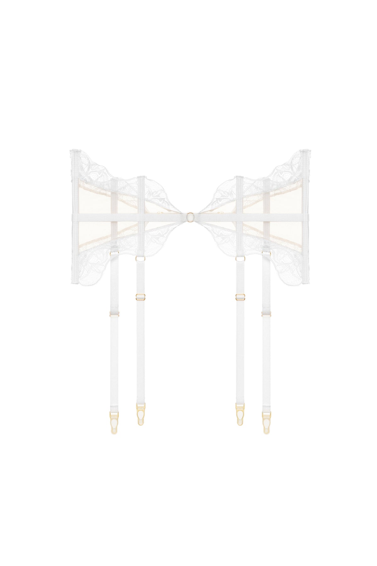 Dua Suspender Ivory